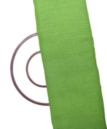 light green plain jute fabric